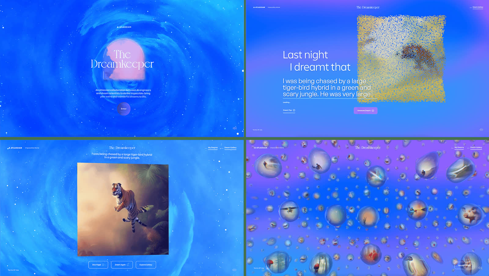 The Dreamkeeper, AI dream visualization