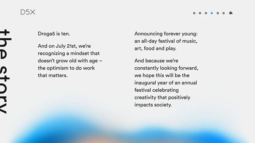 D5X festival stage