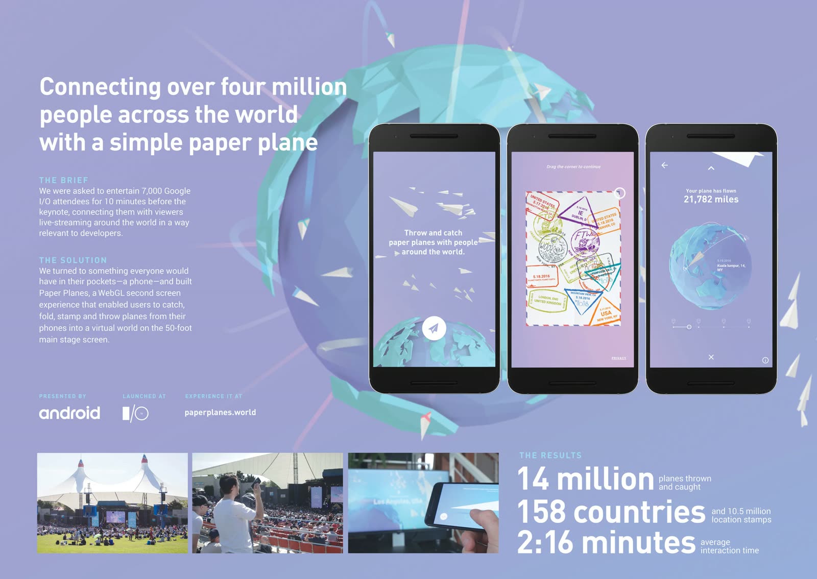 Paper Planes app