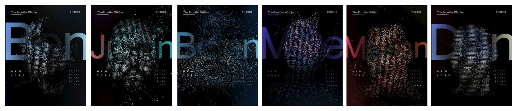 The Frontier Within, biometric visualization